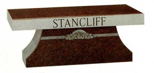 Stancliff Cemetery Bench — Bedford Village, NY — CJ Stones
