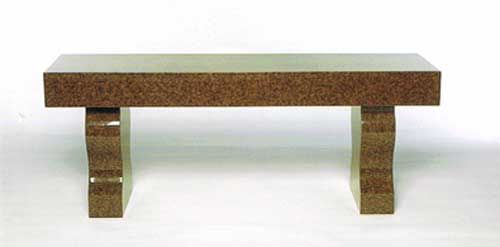 Granite Bench Tombstone — Bedford Village, NY — CJ Stones