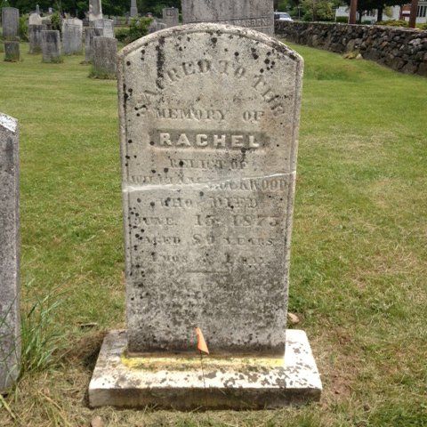 Rachel Gravestone After — Bedford Village, NY — CJ Stones