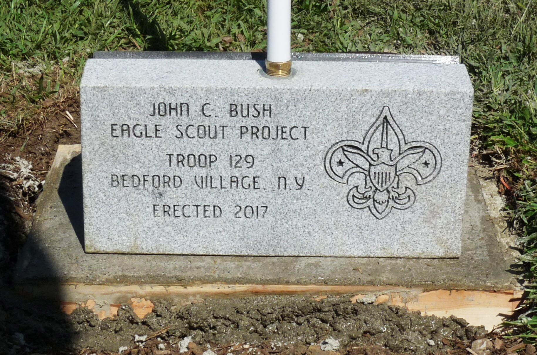 Eagle Scout Project — Bedford Village, NY — CJ Stones