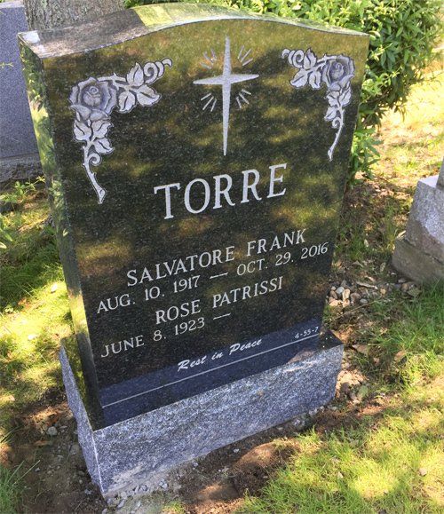 Torre Impala Black Polished 5 Serp Top Skinfrosted Lettering Deep Carved 
