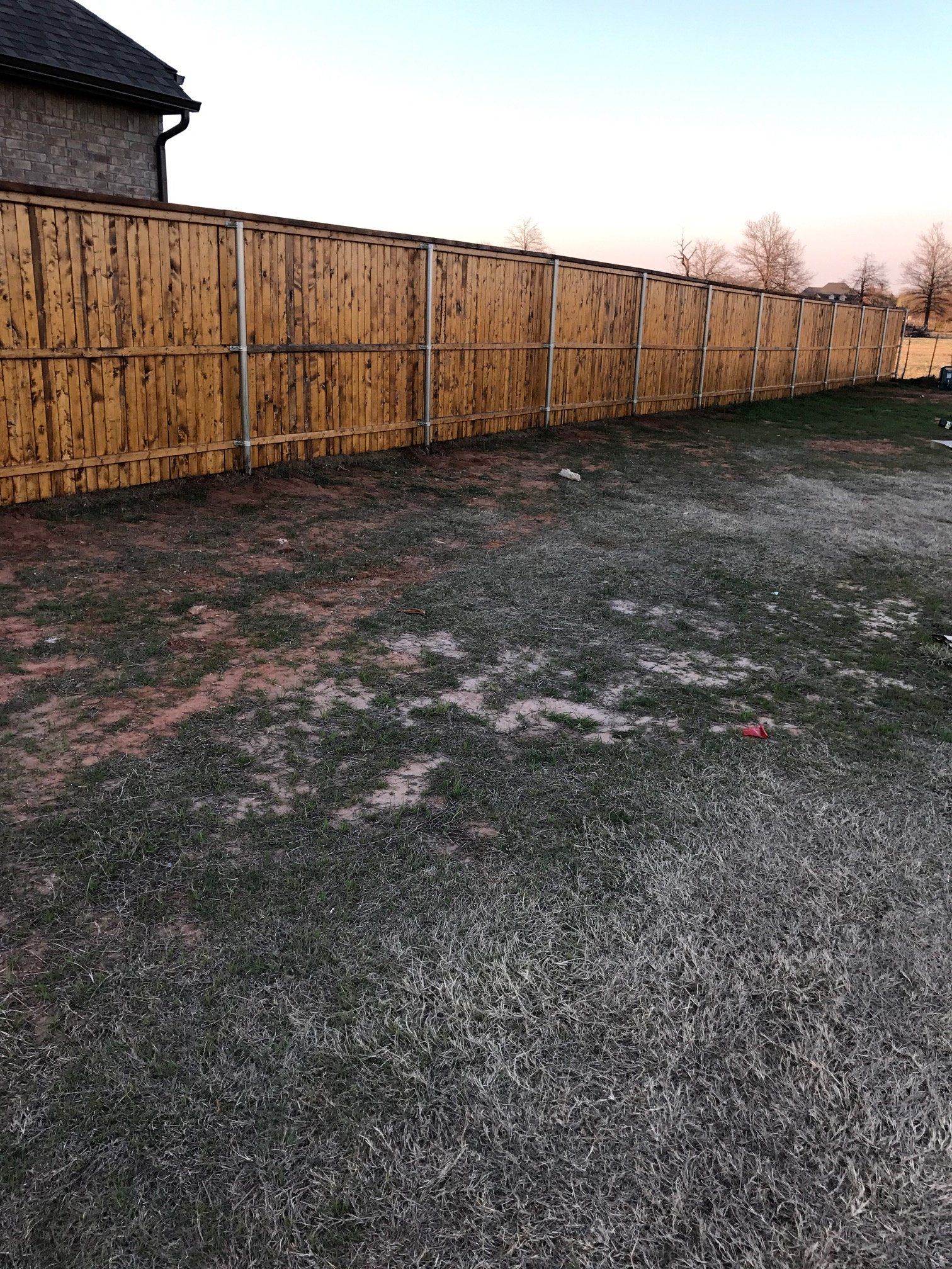 New Leatherwood Fence — Newly Installed Fences on Yard in Oklahoma City, OK