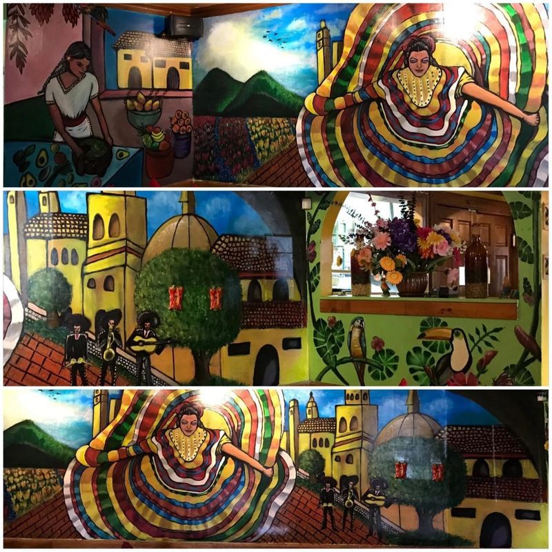 Wall Cultural Painting — Bethpage, NY — Mangoes Mexican Bar & Grill