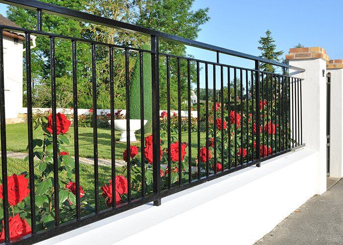 metal picket fence — Fence in Wilmington, DE metal picket fence — Fence in Wilmington, DE