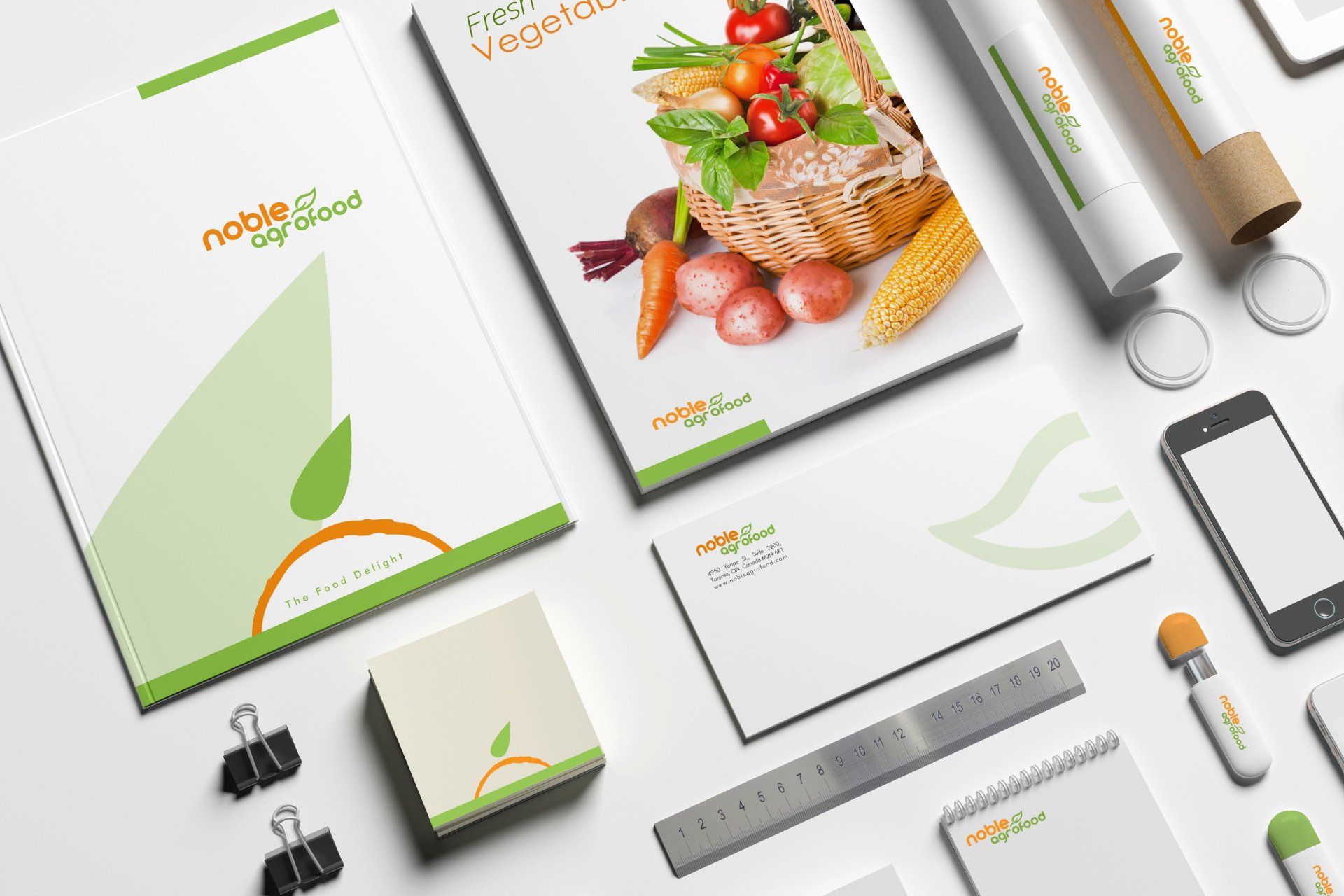 Logo and corporate identity design by Marlik Group creative design agency