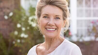 Smiling Senior Woman - family dental care in Portland, OR
