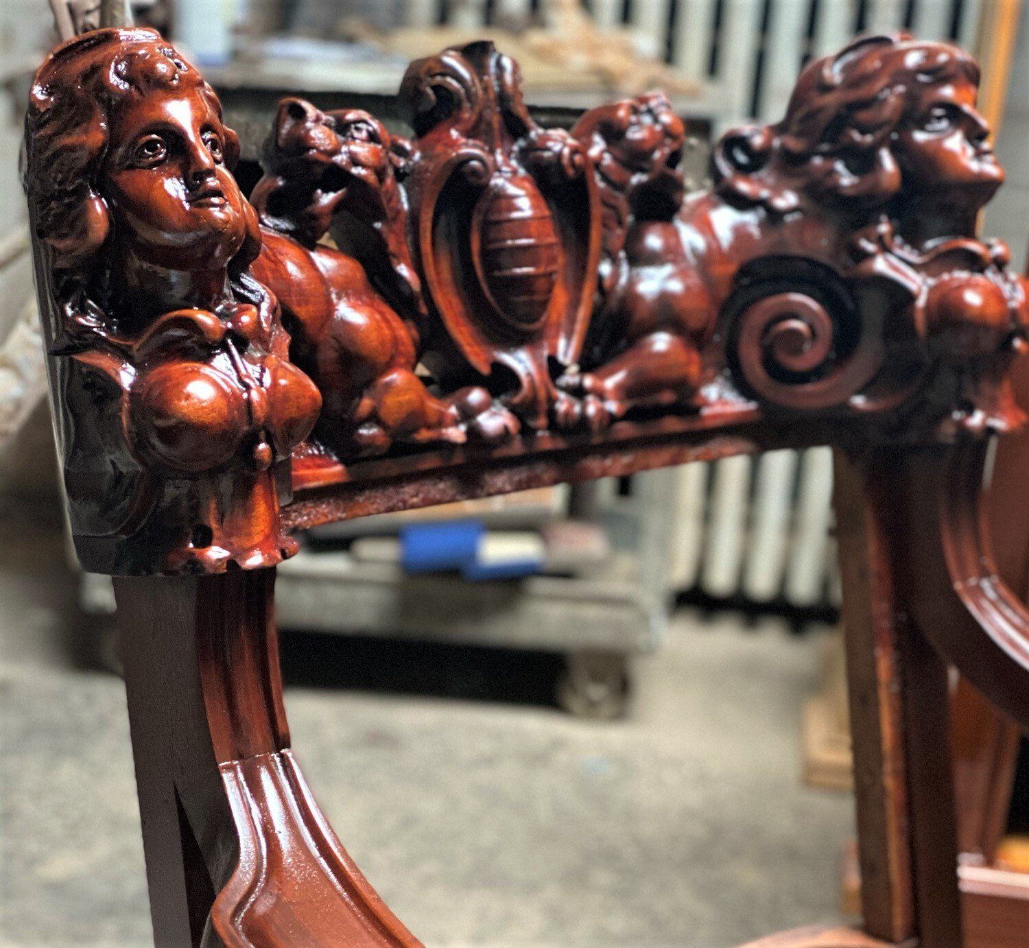 Custom furniture refinishing being done in Warren, NJ
