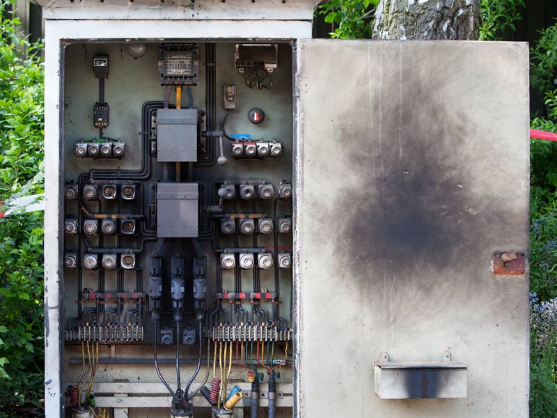 overburdened circuit board