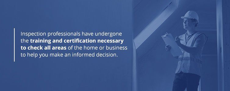 have your rental property home or business inspected before you make a decision