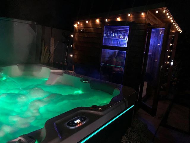 green water swim spa