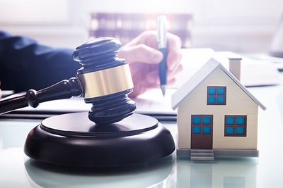 House Model with Gavel — Merrillville, IN — Adedoyin Gomih Law, LLC House Model with Gavel — Merrillville, IN — Adedoyin Gomih Law, LLC