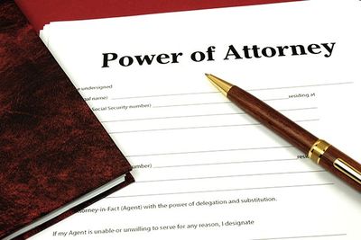 Power of Attorney Document with Pen and Legal Book — Merrillville, IN — Adedoyin Gomih Law, LLC Power of Attorney Document with Pen and Legal Book — Merrillville, IN — Adedoyin Gomih Law, LLC