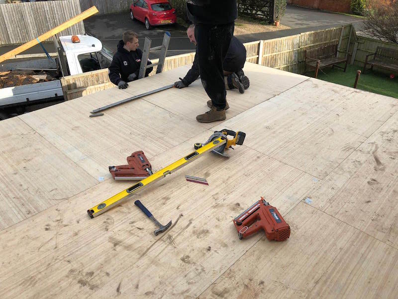 Flat roofing specialists Sandbach Cheshire