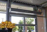 AIR CURTAIN INSTALLATION