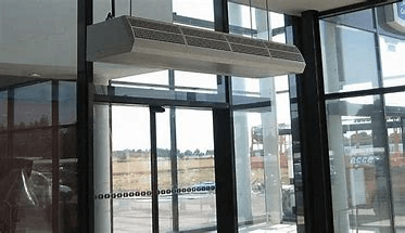 AIR CURTAIN INSTALLATION