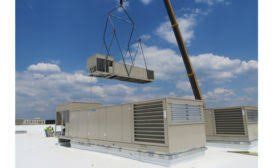 HVAC Bucket Truck Lifting Service