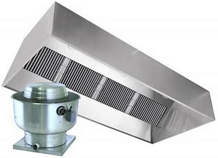 exhaust hood and exhaust fan installation