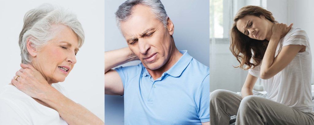 People experiencing neck pain finding relief with Living Well Chiropractic Clinic's Chiropractic Treatment