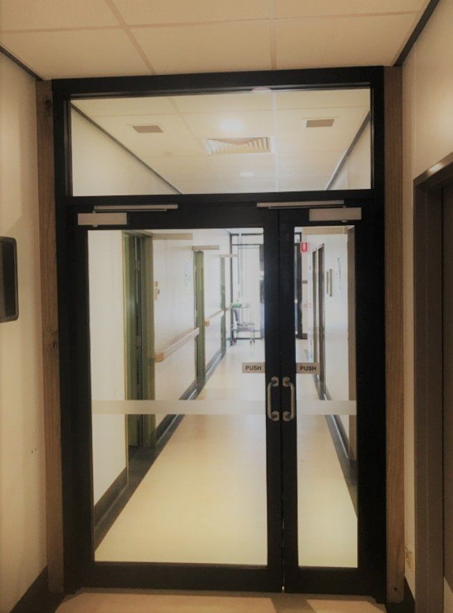 office glass doors