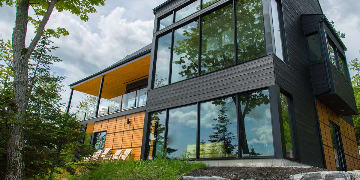 large modern home
