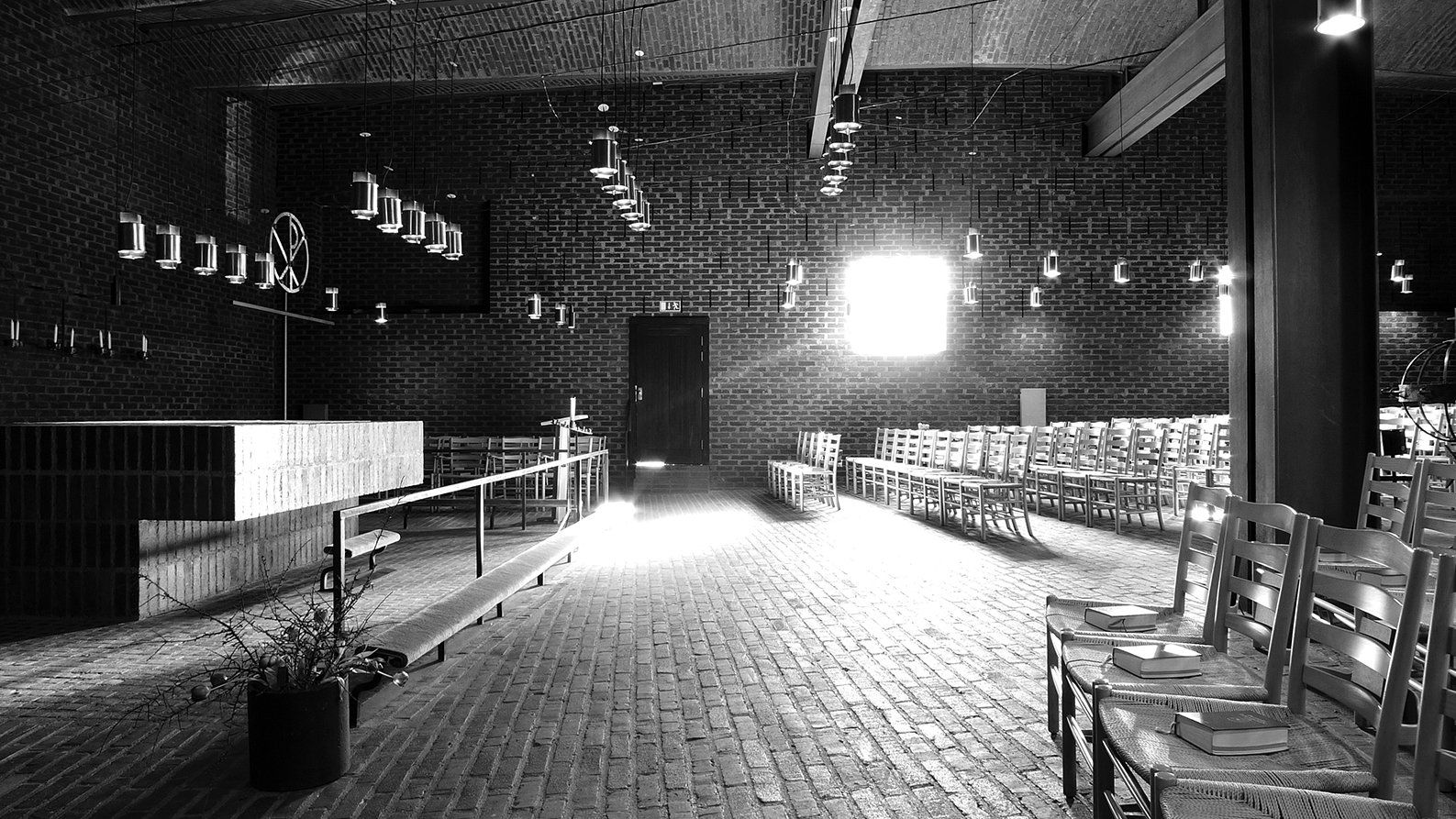 St. Petri Church, Klippan, Sweden. Sigurd Lewerentz