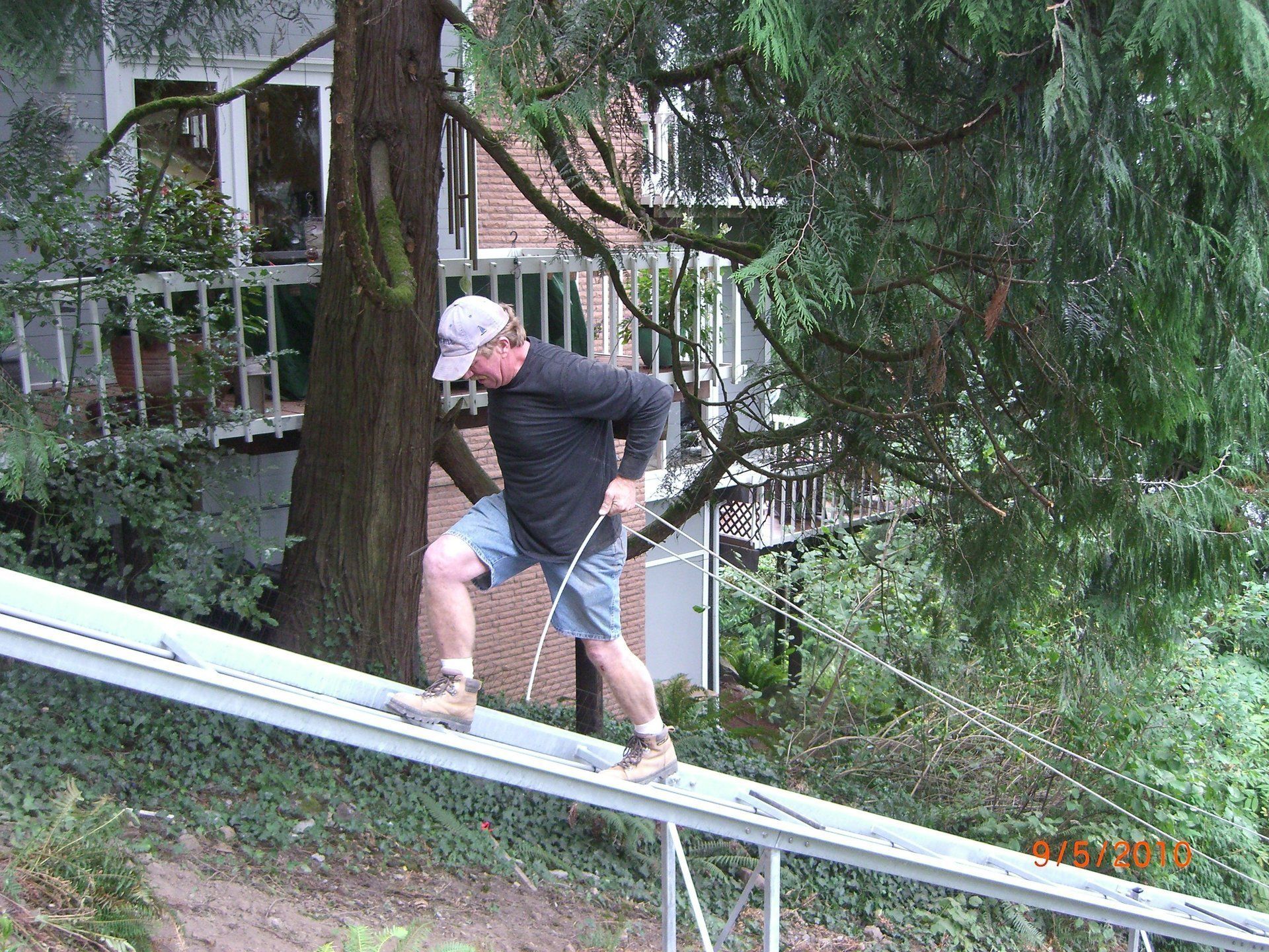High Quality Workmanship Lift Installs by Hillside Trams staff and Owner Chris Braatz