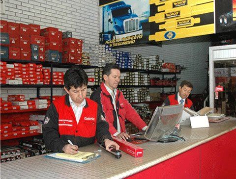Peláez Amortiguadores y Amortiguadores zona de ventas