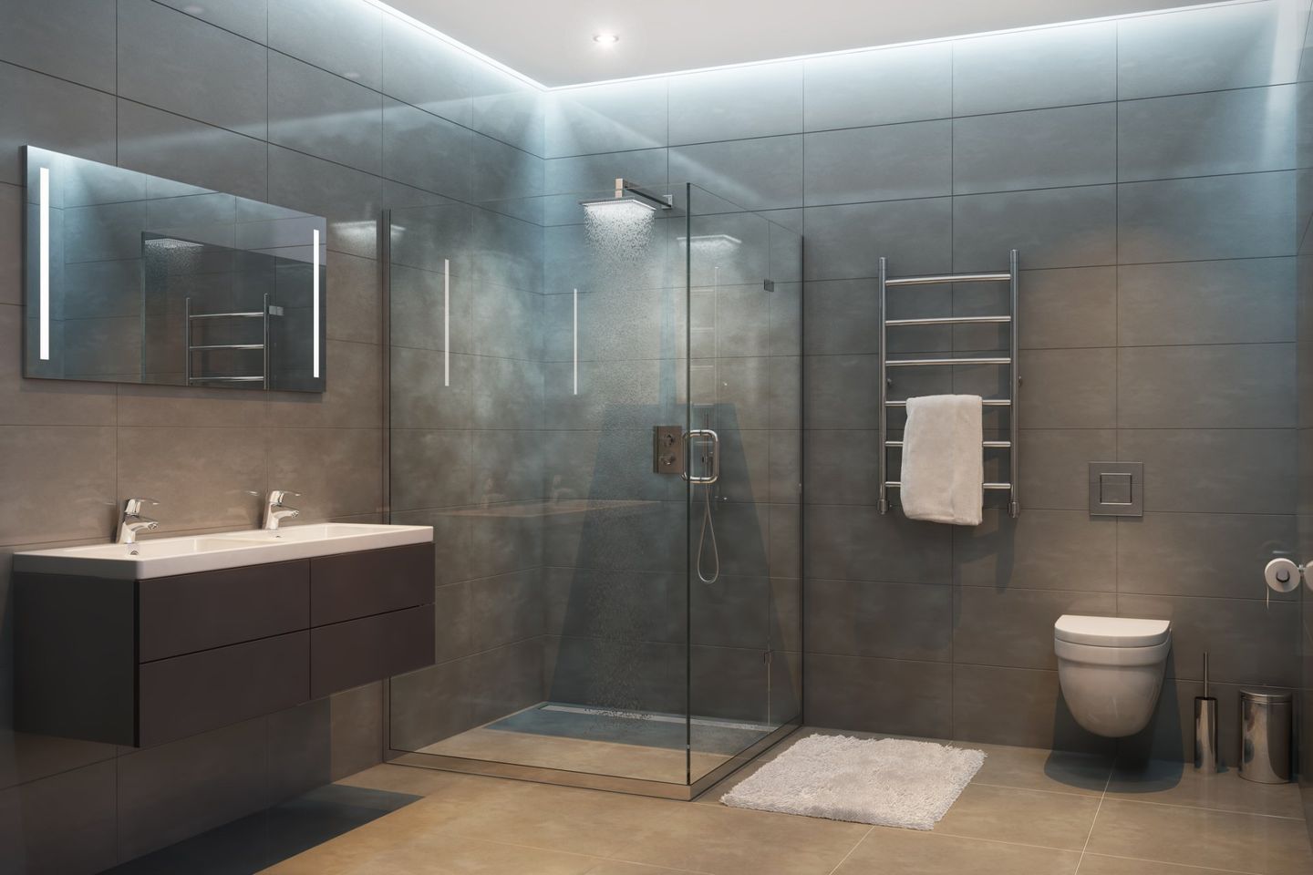 Framed Shower Glass Doors — Modern Shower Glass Door in Sparta, NJ
