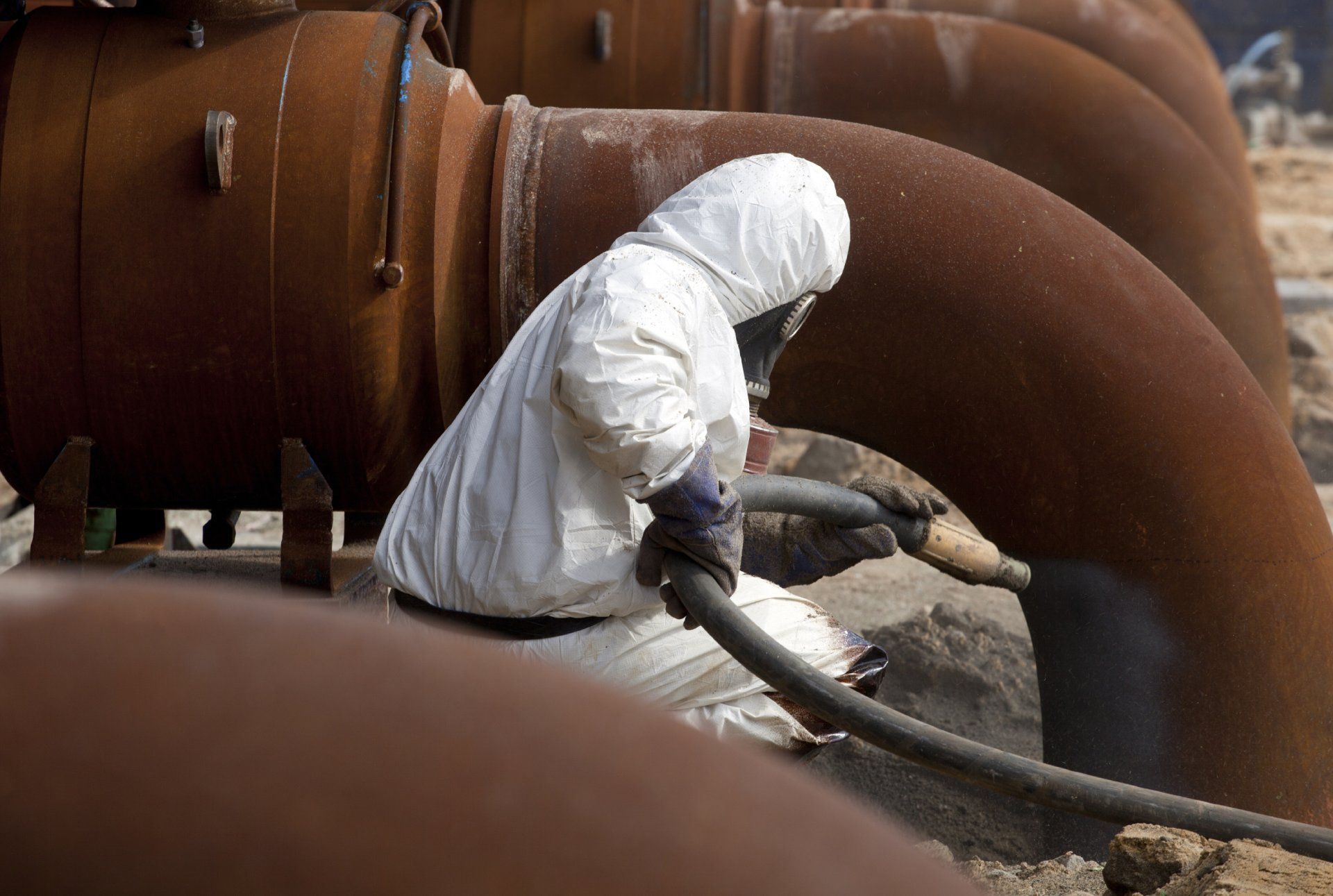 verniciatura di condotti industriali