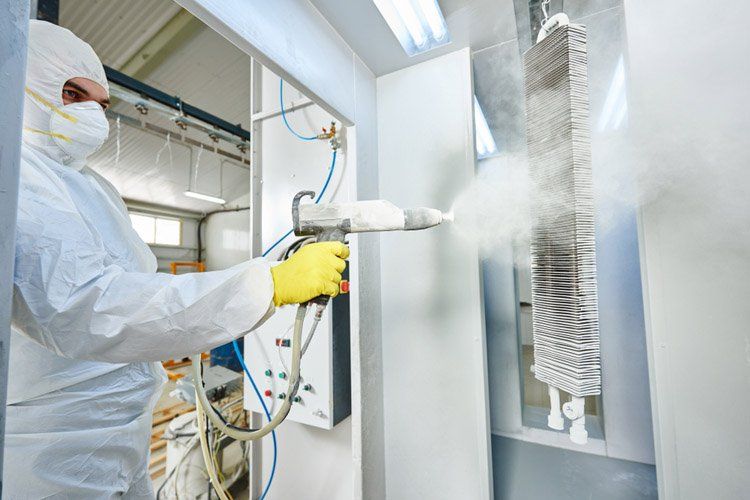 verniciatura componenti industriali