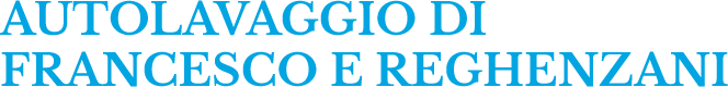 AUTOLAVAGGIO DI FRANCESCO E REGHENZANI - LOGO