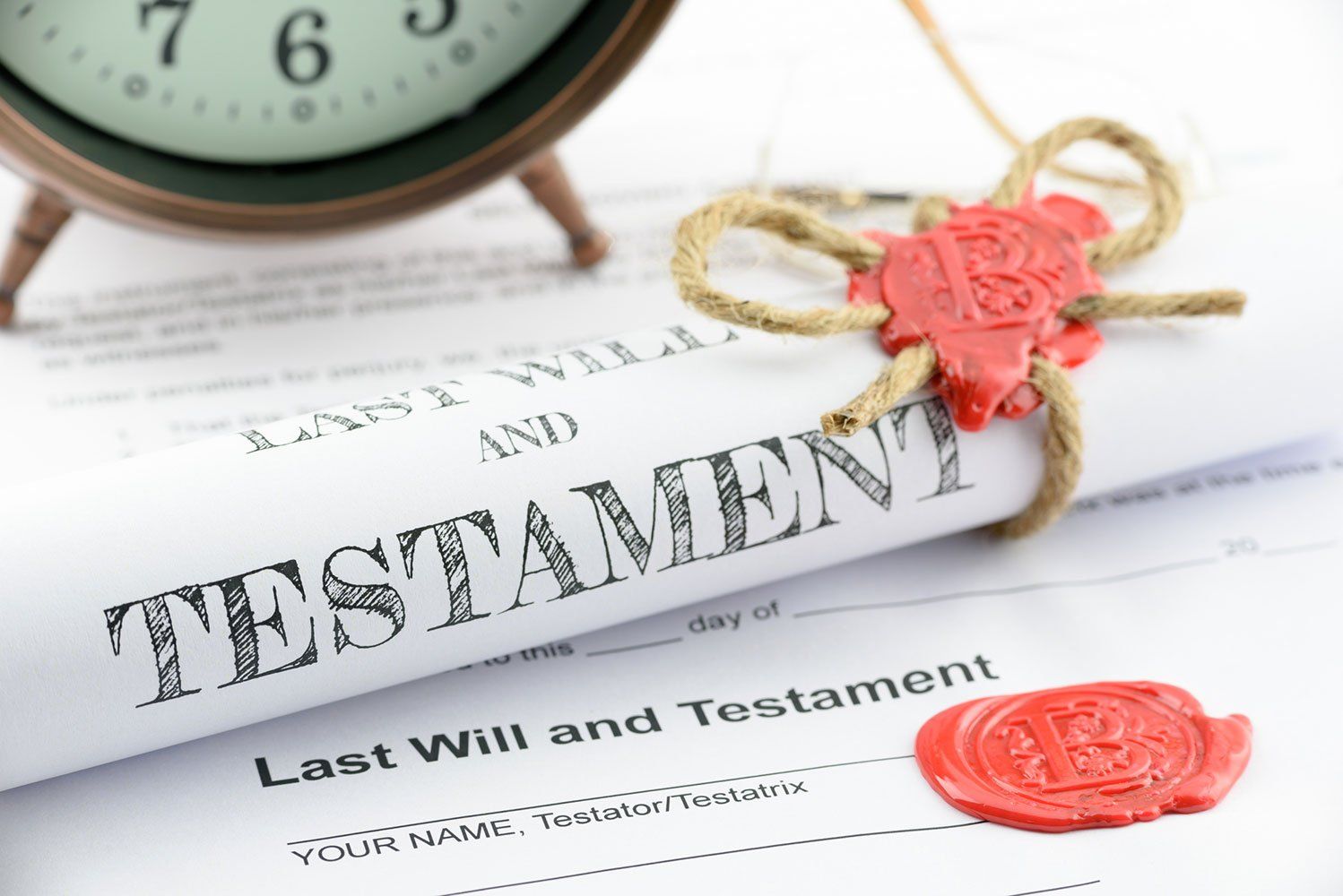 Rolled Up Scroll of Last Will and Testament β Winter Haven, FL β Straughn & Turner, P.A.