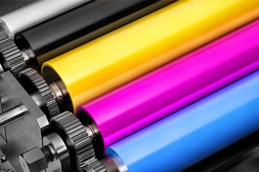Colored Printers Rolls — Binding in Hackensack, NJ Colored Printers Rolls — Binding in Hackensack, NJ