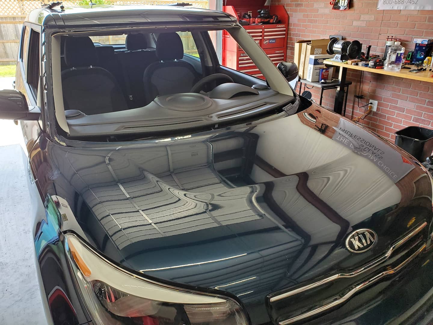 Before Windshield Replacement — Converse, TX — Quality Master Auto Glass