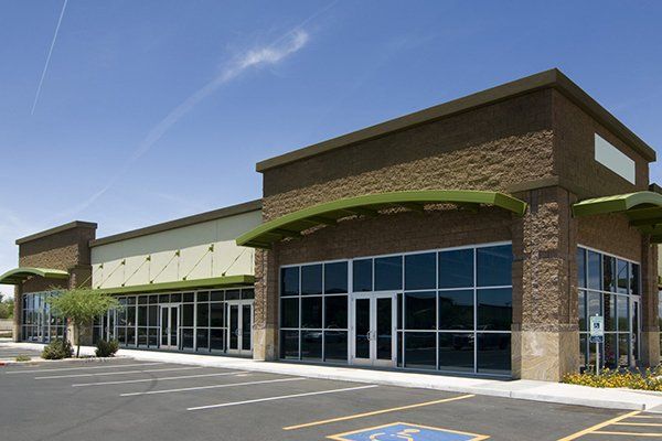 Exterior of New Modern Retail Business — Converse, TX — Quality Master Auto Glass Exterior of New Modern Retail Business — Converse, TX — Quality Master Auto Glass