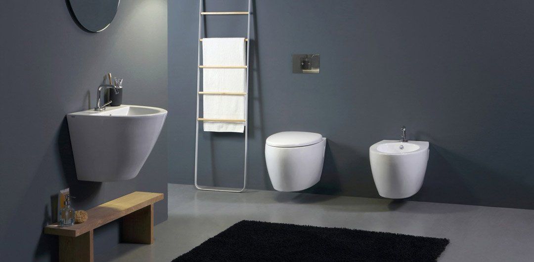 space saving bathroom design Nero