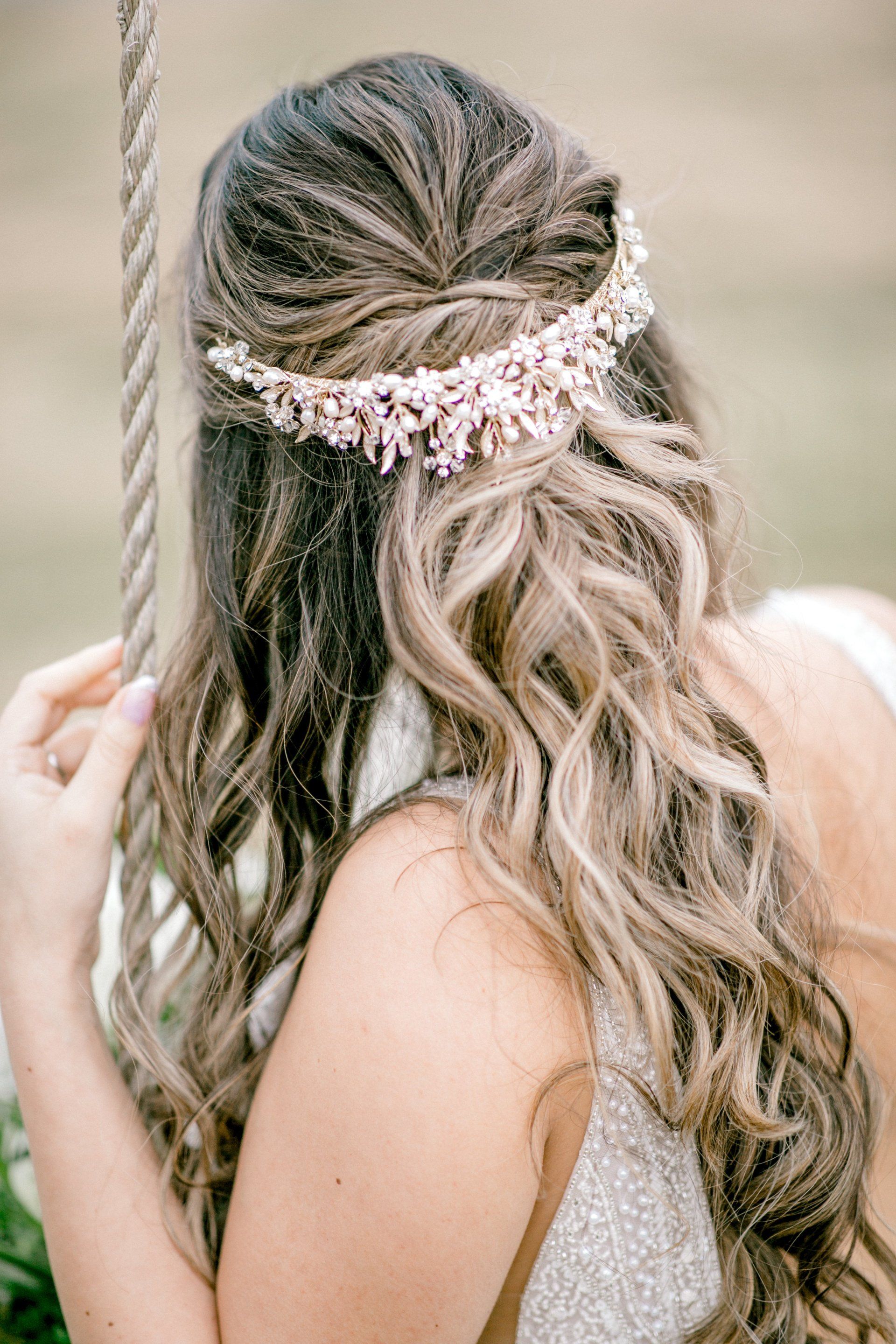 wedding hair comb