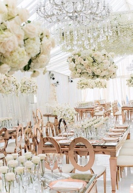luxury wedding reception