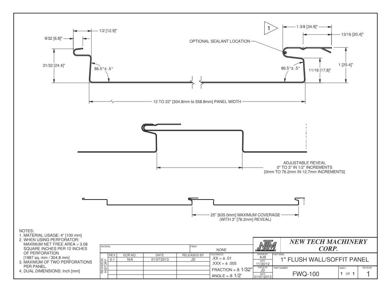 Flush Wall Soffit Panel — Bozeman, MT — Quality Roofing & Sheet Metal