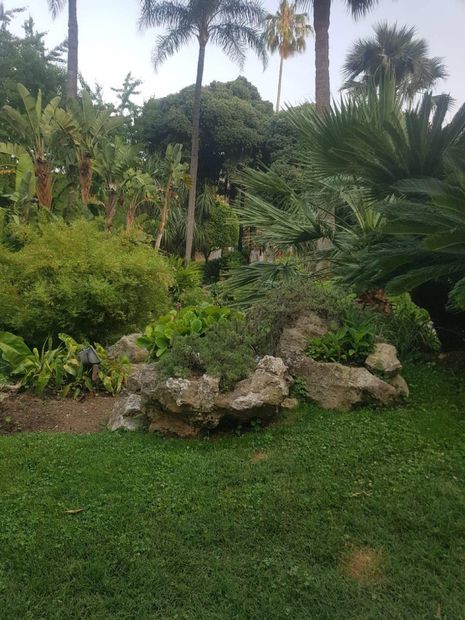 giardino a seguito di una bonifica ambientale
