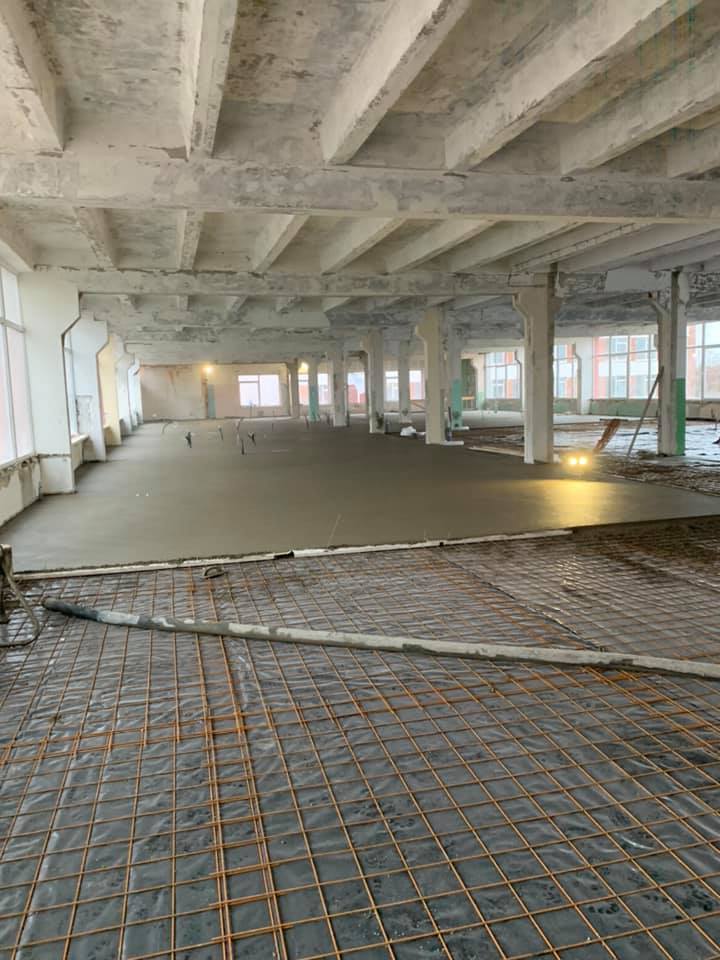 Grindų betonavimas