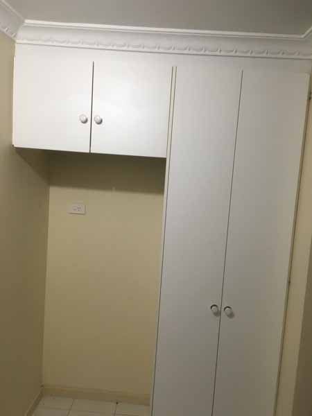 before refrigerator cabinetry