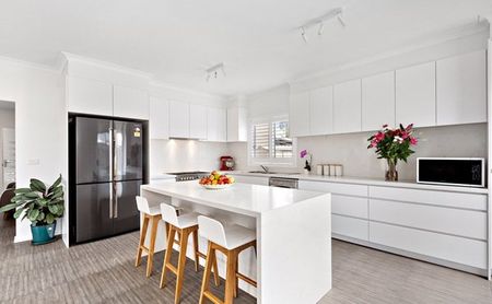 white modern kitchen