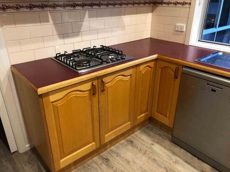 red stove
