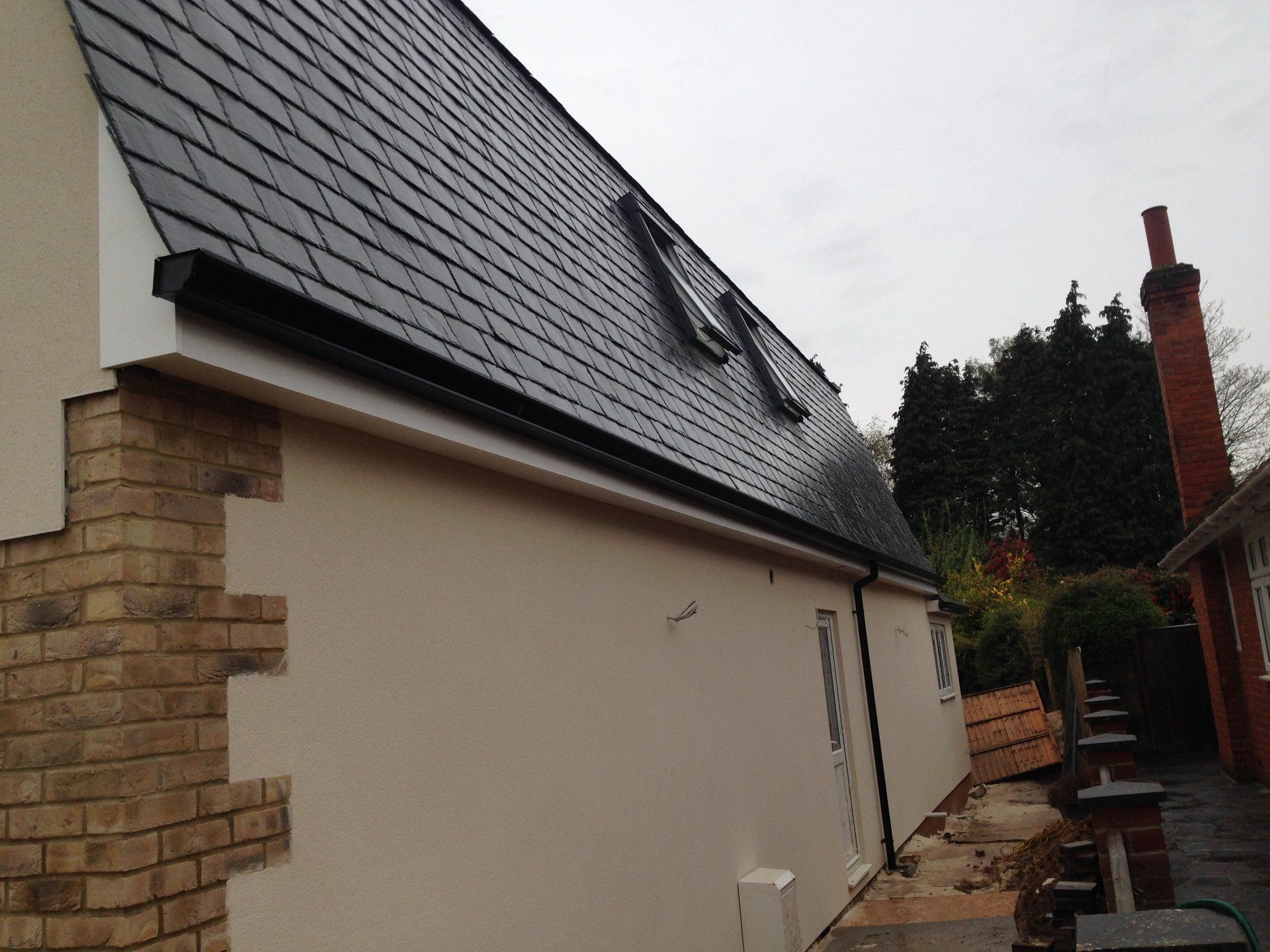 uPVC gutters