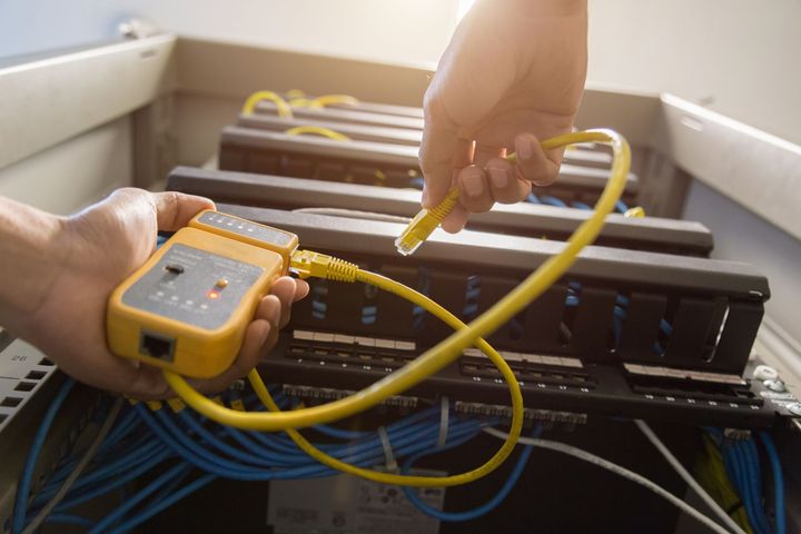 cavi di un server