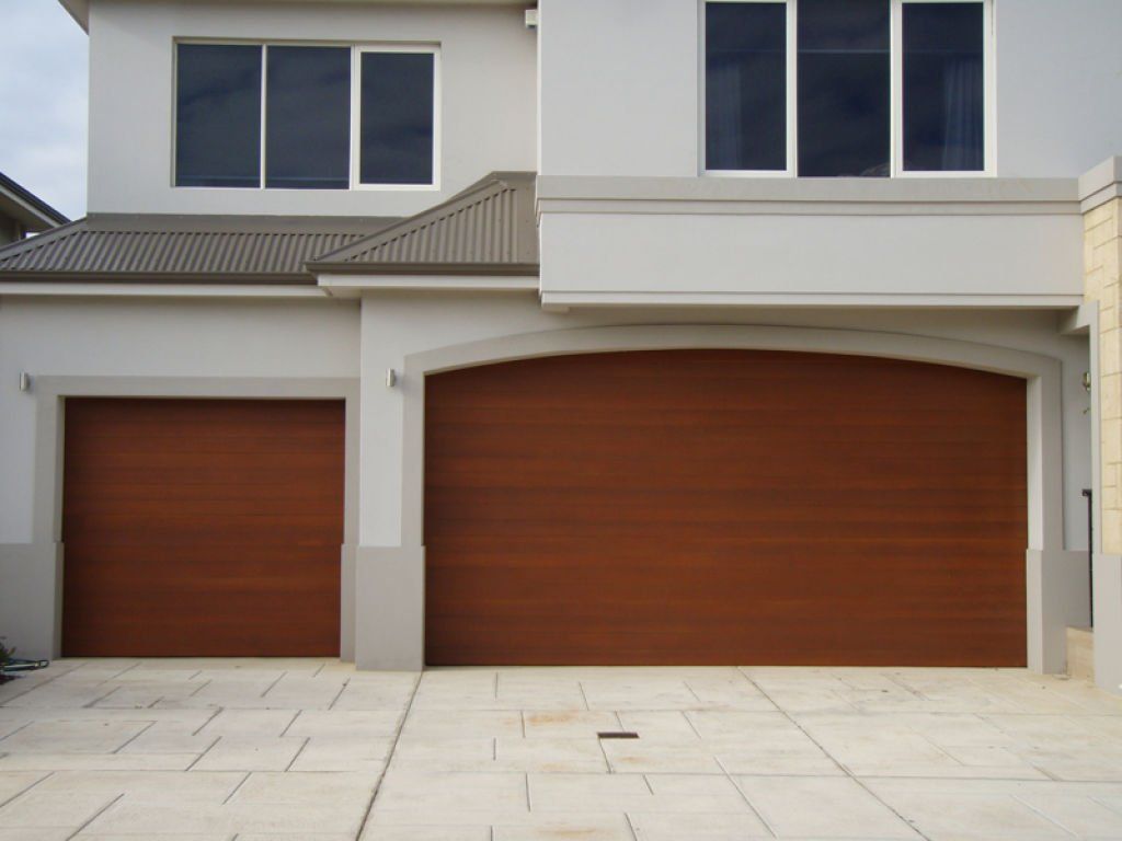 timber garage door