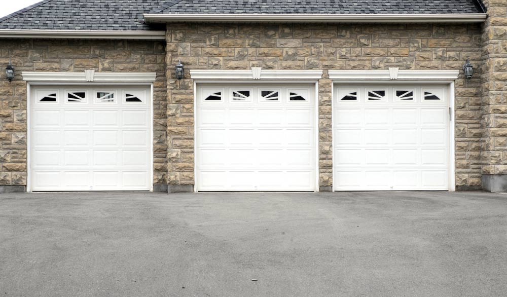 three garages