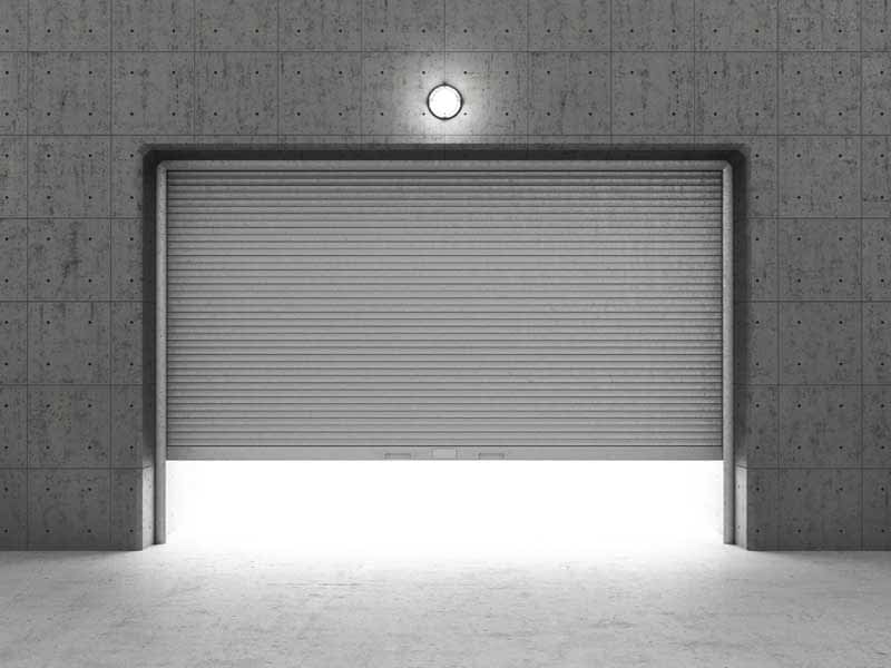 gray garage door