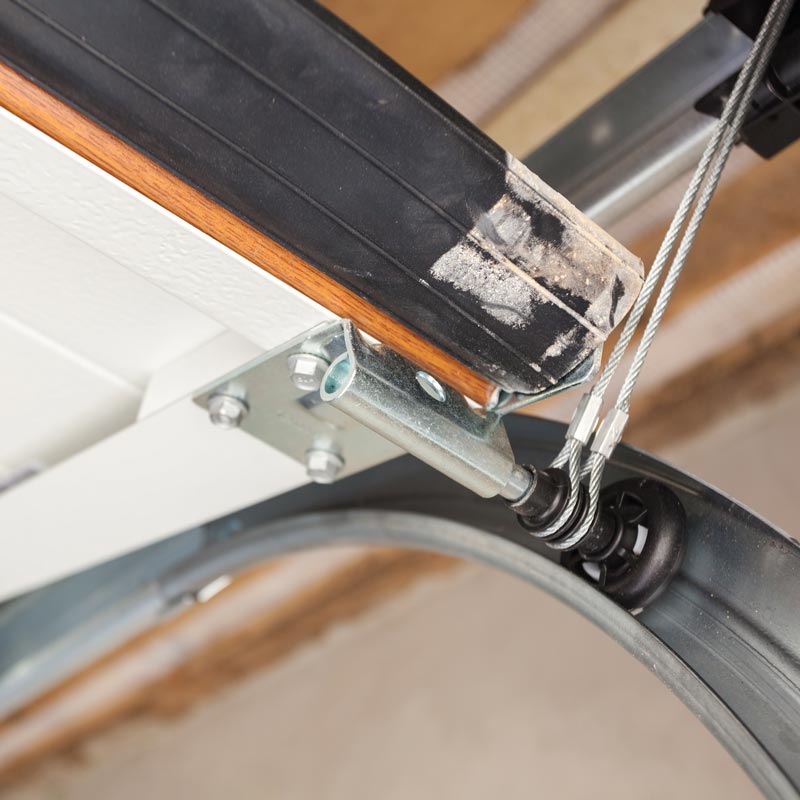 garage door roller track